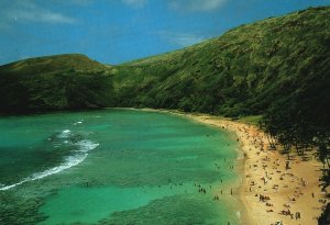 Vintage Postcard Hanauma Bay Marine Embayment Southeast Coast Island Oahu Hawaii