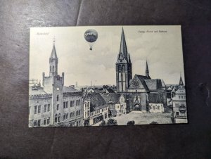 Mint Germany Bitterfeld City View with Balloon Church and Town Hall