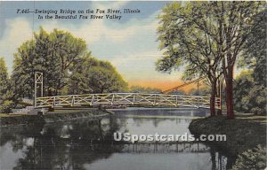 Swimming Bridge - Fox River, Illinois IL  