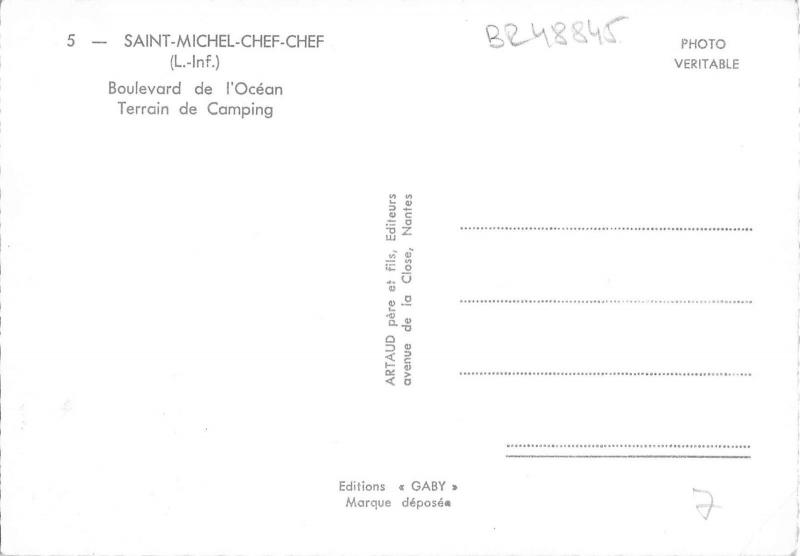 BR48845 Saint michel chef chef boulevard de l ocean terrain de camping    France