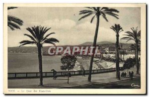 Postcard Old Nice Le Quai des Etats Unis