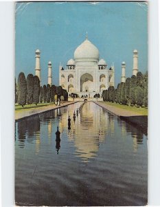 Postcard Taj Mahal, Agra, India