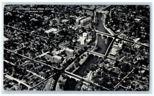 c1940 Picturesque Fall Creek Section Indianapolis Indiana IN Unposted Postcard