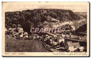 Old Postcard Avallon Cousin Lout view from the side Gally