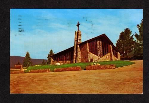 MT St Timothy's Church SOUTHERN CROSS MONTANA POSTCARD