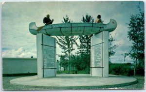 Postcard - Centennial monument - Longlac, Canada 