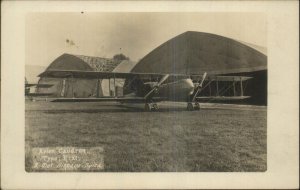 French Aviation Airplane CAUDRON R:XI Hispano-Suiza Real Photo Postcard
