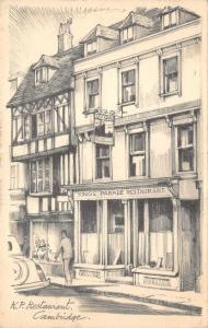 BR64025 restaurant king s parade cambridge postcard  uk