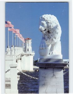 Postcard The Bridge Of Lions, St. Augustine, Florida