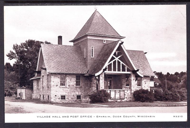 Village Hall and Post Office,Ephraim,WI