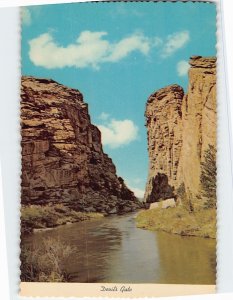 Postcard Devil's Gate, Wyoming