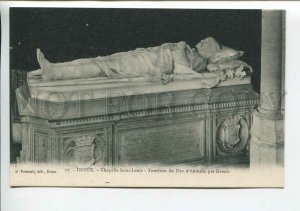 437994 FRANCE Dreux Chapelle Saint-Louis tomb Duc d'Aumale Vintage postcard