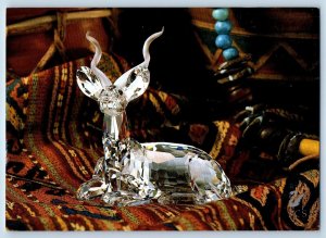 Inspiration Africa Postcard Swarovski Collector The Kudu Designer Michael Stamey