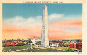 Bunker Hill Monument Charlestown - Boston, Massachusetts MA