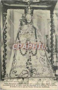 Old Postcard Miraculous Statue of Virgin S (fifteenth century) which is rever...