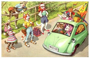 Cats going on Vacation   Alfred Mainzer no. 4936