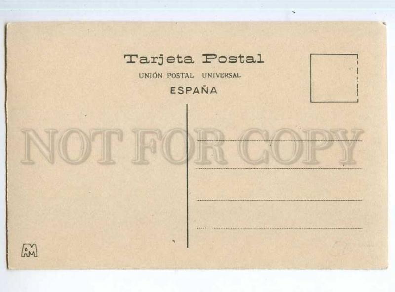 247180 SPAIN Palma de Mallorca San Francisco monk Vintage PC