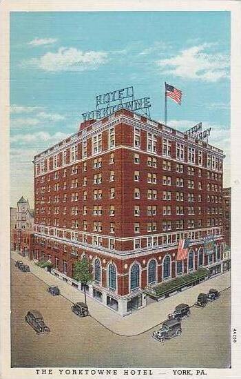 Pennsylvania York The Yorktowne Hotel