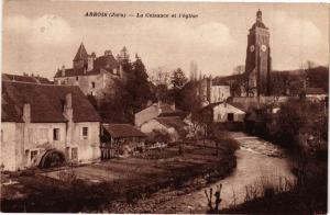 CPA ARBOIS - La Cuisance et l'Église (212257)