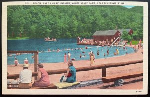 Vintage Postcard 1915-1930 Beach Lake Mountains, Blairsville, Georgia (GA)