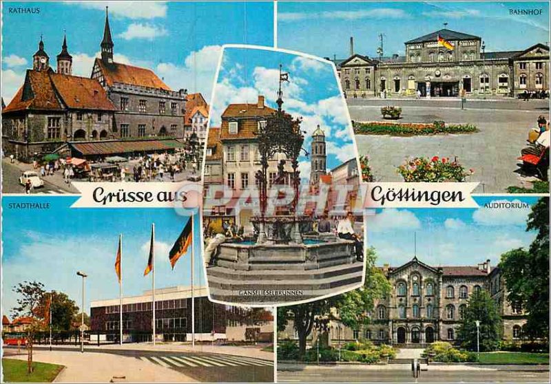 Modern Postcard Gottingen