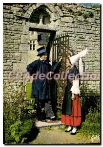 Postcard Modern Folklore France Normandy folk group Compagnie du Gar Scavoir ...