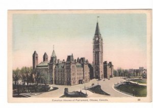 Canadian Houses Of Parliament, Ottawa, Ontario, Canada, Vintage PECO Postcard