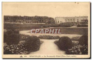 Old Postcard Deauville The Normandy Hotel