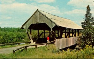 River Road Perry Stream Covered Bridge Pittsburg New Hampshire