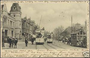 middlesex, EALING, The Mall, Tram, People (1903) Stamp