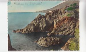 BF22088 cote d azur falaises de l esterel  france  front/back image