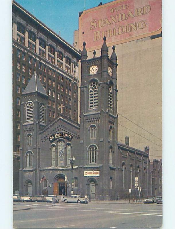 Pre-1980 CHURCH SCENE Cleveland Ohio OH G3914