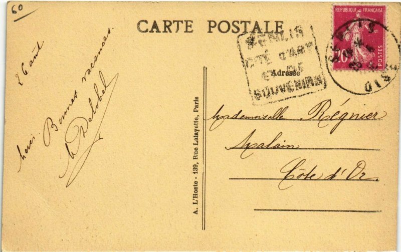 CPA Senlis - Le Jardin de l'Eveche et la Tour Saint-Pierre (1032067)