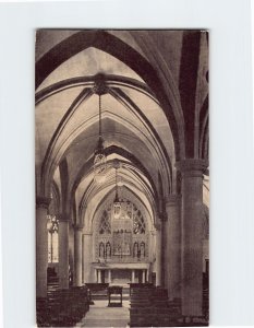 Postcard Bethlehem Chapel, Washington Cathedral, Washington, D. C.