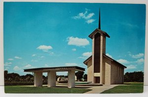 Abilene Kansas Place of Meditation Eisenhower Center Don Richards Postcard C11