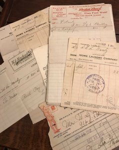 1910s LOUISVILLE Kentucky Assorted Billheads Invoice Lot W.L Nantz 20+