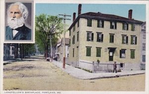 Longfellows Birthplace Portland Maine