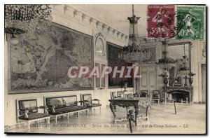 Postcard Old Chateau de Compiegne Camp Helpers Salon