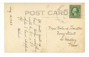 NH - Franconia Notch. Echo Lake ca 1923   RPPC