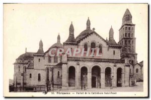 Old Postcard Perigueux in P?rigueux Cathedral Portal