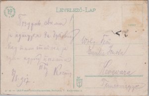 Hungary Nyiregyhaza Penzugyi Palota Nyíregyháza Vintage Postcard 09.68