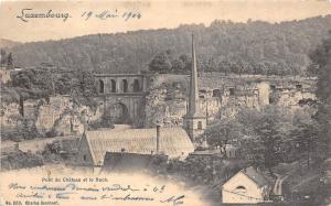 BF36728 luxembourg pont du chateau et le bock