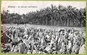 af5933 - LIBYA - VINTAGE POSTCARD - Benghazi - 1912-