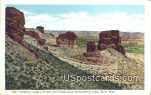 Teakettle, Giant's Thumb & Castle Rock - Green River, Wyoming