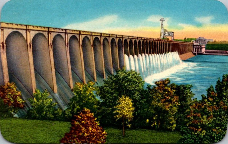 Alabama Muscle Shoals Wilson Dam 1960