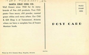 Automobiles Santa Cruz Chili Company Tumacacori Arizona Postcard Kits 20-9624