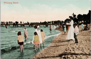 Winnipeg Beach Manitoba MB Unused Postcard H54