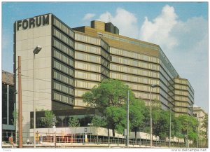 BUDAPEST, Hungary; Forum Hotel, 50-70s