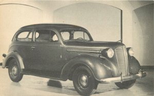 Postcard Illinois Chicago Heights 1937 Dodge auto dealer advertising 23-7049
