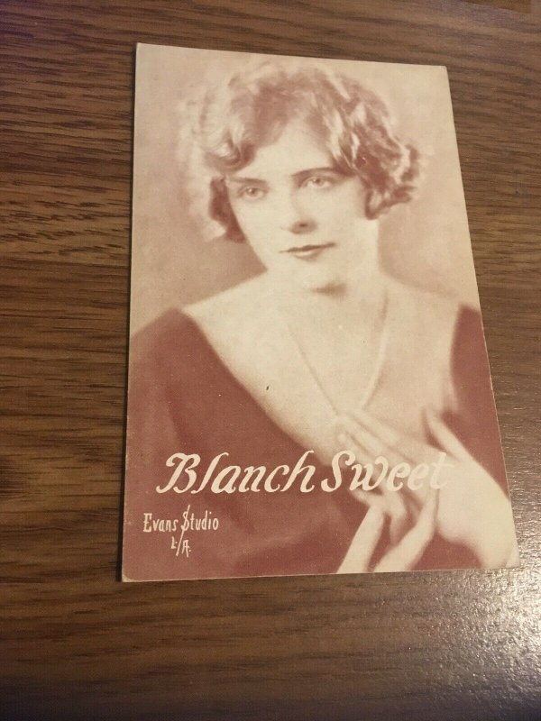 Vintage Postcard  Blanche Sweet  RPPC